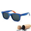 Skateboard Wooden Sunglasses with Case 6 Options-wooden sunglasses-Innovato Design-Model 5-Innovato Design