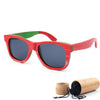 Skateboard Wooden Sunglasses with Case 6 Options-wooden sunglasses-Innovato Design-Model 6-Innovato Design