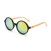 Classic Bamboo Wooden Frame Sunglasses-wooden sunglasses-Innovato Design-Yellow Lens-Innovato Design
