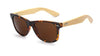 Bamboo Wooden Sunglasses for Men Polarized Original Design Hand Made Frames-wooden sunglasses-Innovato Design-Brown Leopard-Innovato Design