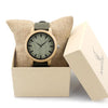 Mens Natural Wooden Watch Unisex Clean Design with Box-Watches-Innovato Design-Watch Only-Innovato Design