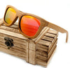 Natural Bamboo Wooden Sunglasses with Polarized Mirror Eyewear with Gift Box-wooden sunglasses-Innovato Design-Yellow-Innovato Design