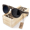 Wooden Bamboo Sunglasses for Men with Box-wooden sunglasses-Innovato Design-Grey-Innovato Design