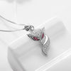 Sterling Silver Fox Pendant Charm Necklace-Necklaces-Innovato Design-Innovato Design