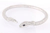 Silver Plated Choker Snake Necklace-Necklaces-Innovato Design-Innovato Design