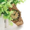 BOBO BIRD Zebra Bamboo Wooden Watch, Luxury Brand, Japan Movement Gift Box-Watches-Innovato Design-Innovato Design