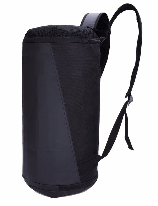 2 in 1 Black 36 to 55 Litre Backpack with Shoe Compartment-Sport Backpacks-Innovato Design-Innovato Design