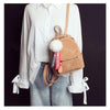 Ribbon Hairball Corduroy 20 Litre Backpack-corduroy backpacks-Innovato Design-Pink-Innovato Design