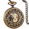 7 Stars Roman Numbers Baroque Style Vintage Pocket Watch-Pocket Watch-Innovato Design-Bronze-Innovato Design