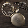 Double-sided Bronze Pocket Watch with Intricate Carved Design-Pocket Watch-Innovato Design-Innovato Design
