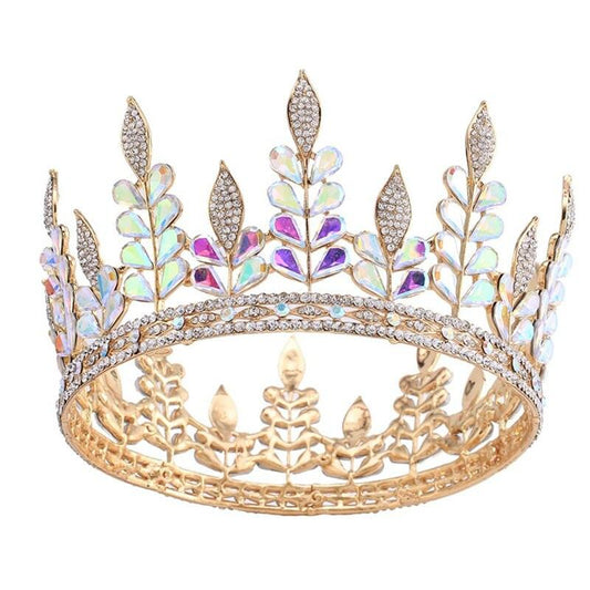 King and Queen Tiara Rainbow Tiara Crown-Crowns-Innovato Design-Gold-Innovato Design