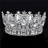 Luxury Royal Queen Crown for Prom or Wedding-Crowns-Innovato Design-Silver Whtie-Innovato Design