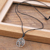 Tree of Life & Triquetra Tibetan Pendant Necklace-Necklaces-Innovato Design-Innovato Design