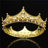 Queen & King Tiara Crown for Prom or Wedding-Crowns-Innovato Design-Gold-Innovato Design