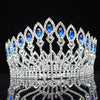 Baroque Fashion Tiaras and Crowns for Him or Her-Crowns-Innovato Design-Silver Navy-Innovato Design