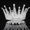 Vintage King's Tiara Crown for Men-Crowns-Innovato Design-Silver-Innovato Design
