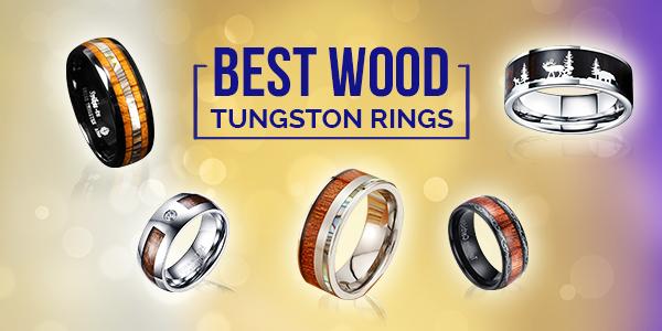 29 Amazing Tungsten Wood Rings You May Find Interesting