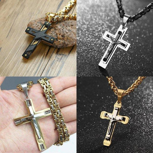 27 Extra Large Cross Pendant Necklaces To Inspire Everyone Around