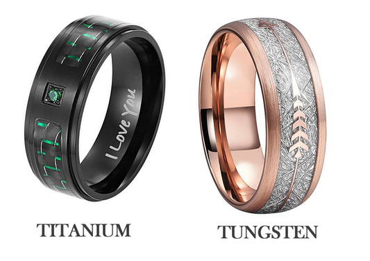 Titanium vs Tungsten Rings - All You Need to Know