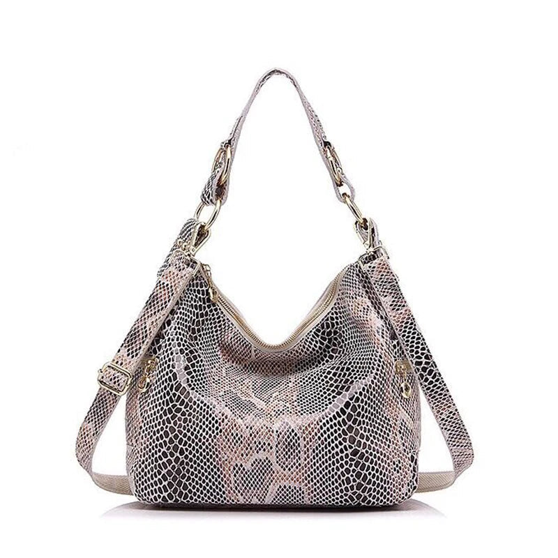 Hollow-Out Floral Print Tassel Shoulder Bag, Tote Bag and Handbag