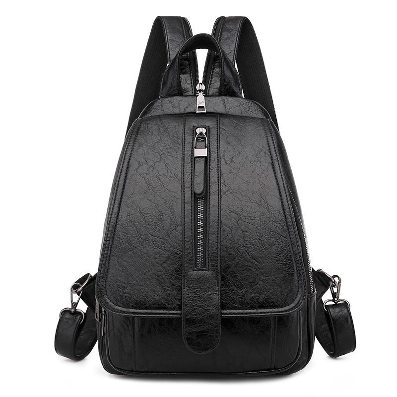 Large Capacity Luxury Multifunction PU Leather Crossbody Bag and School Bag