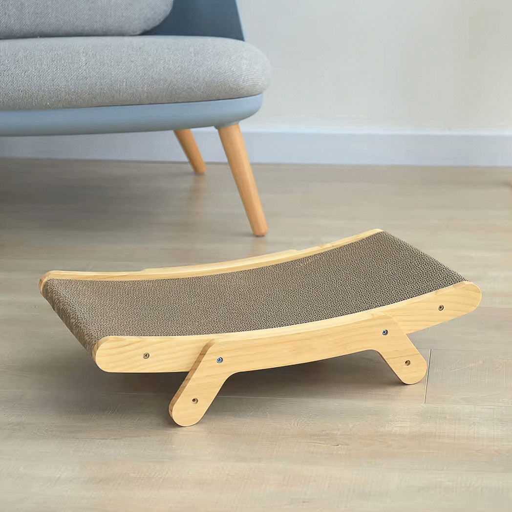 Innovato Design - Multifunctional Cat Wooden Board For Scratching, Resting And Playing