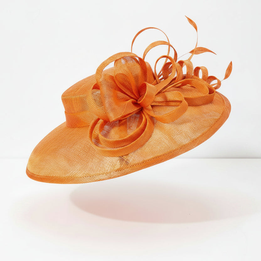 Floppy Wide Brim Linen Sun Hat with Bow