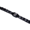 Men's Black Magnetic Stainless Steel Masonic Bracelet Carbon Fiber