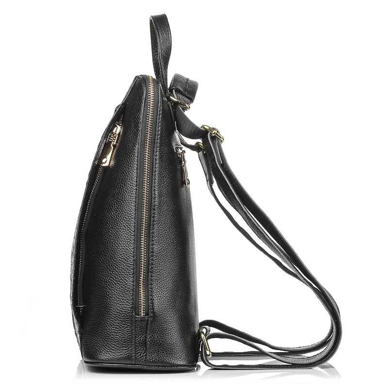 Luxury Crocodile Pattern PU Leather Backpack