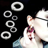 10 Pcs Acrylic Captive Bead Ring Lip, Belly, Cartilage Tragus Septum Earring Hoop 2mm-0G