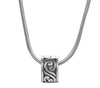 Men's Sterling Silver Snake Necklace Pendant