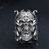 Large Biker Men Gothic Casted Skull Stainless Steel Ring
