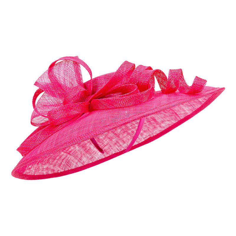 Floppy Wide Brim Linen Sun Hat with Bow