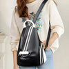 Large Side Zipper Leather Backpack in Multiple Colors