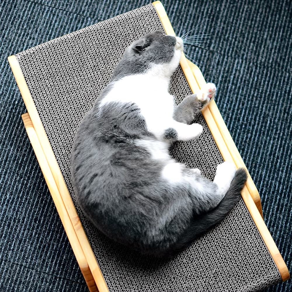 Innovato Design - Multifunctional Cat Wooden Board For Scratching, Resting And Playing