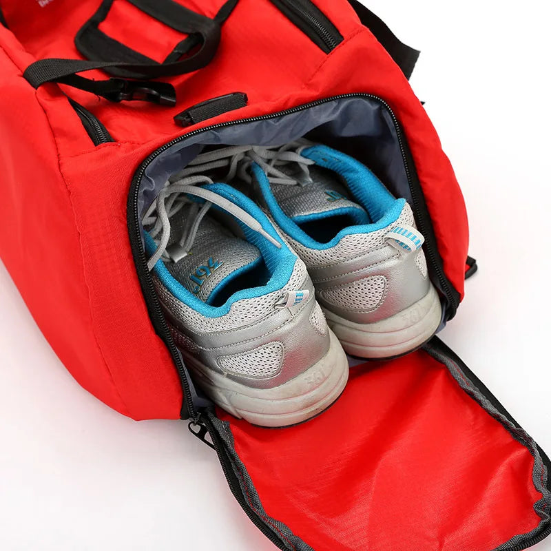 Three-Way Gym/Running 20 to 35 Litre Backpack with Shoe Compartment