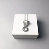 925 Sterling Silver Snake Necklace