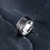 9MM Men's Titanium Rotating Ring Gear Mechanical Spinner