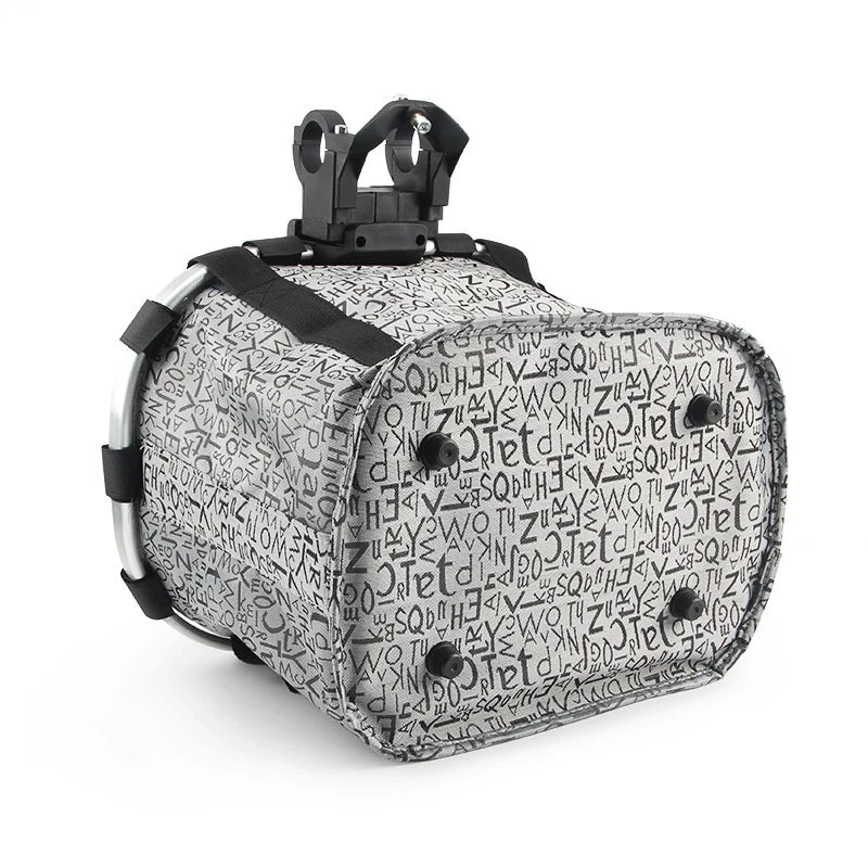 Innovato Design - 2-in-1 Detachable Bike Basket for Pets & Storage