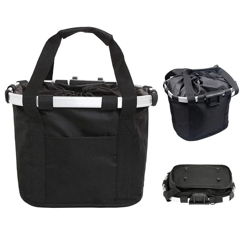 Innovato Design - 2-in-1 Detachable Bike Basket for Pets & Storage