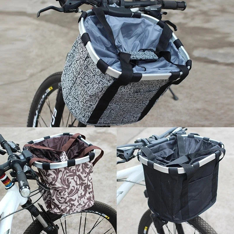 Innovato Design - 2-in-1 Detachable Bike Basket for Pets & Storage