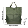 Black/Gray Dry and Wet Separator 20 to 35 Litre Fitness Backpack with Shoe Compartment