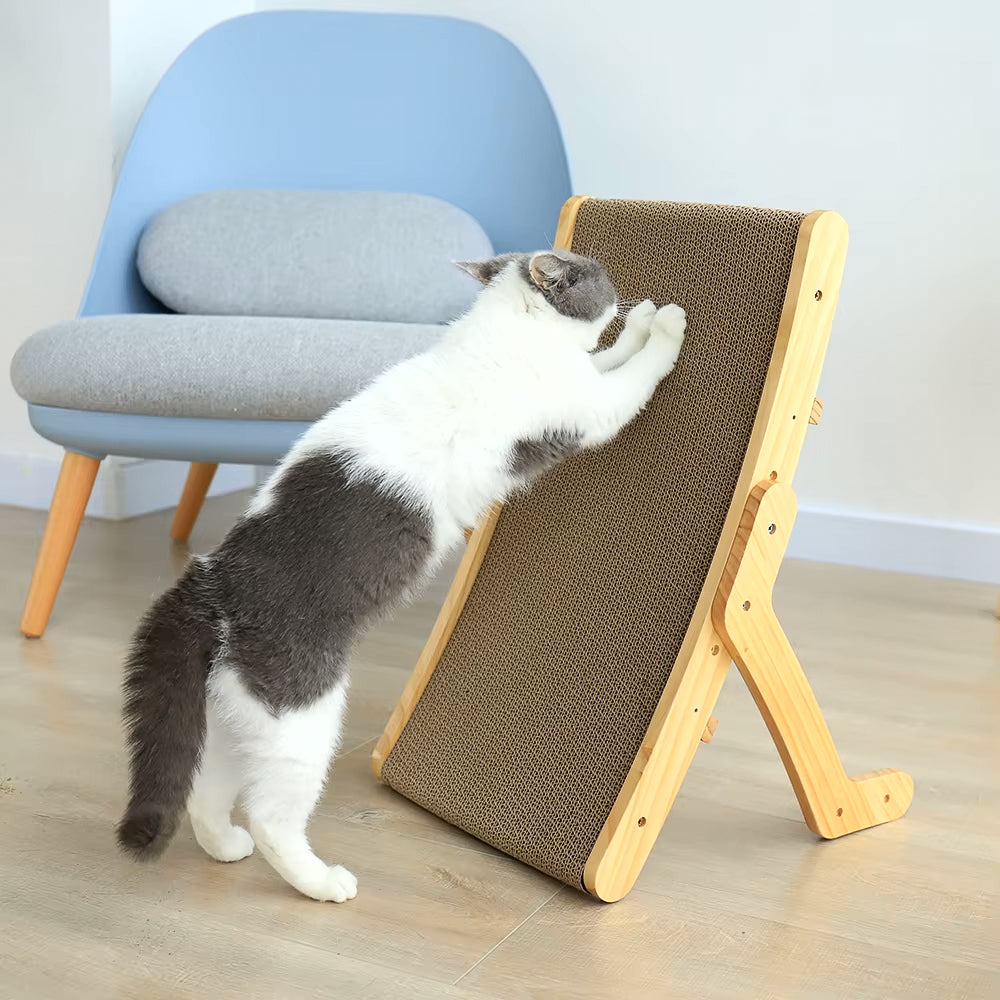 Innovato Design - Multifunctional Cat Wooden Board For Scratching, Resting And Playing