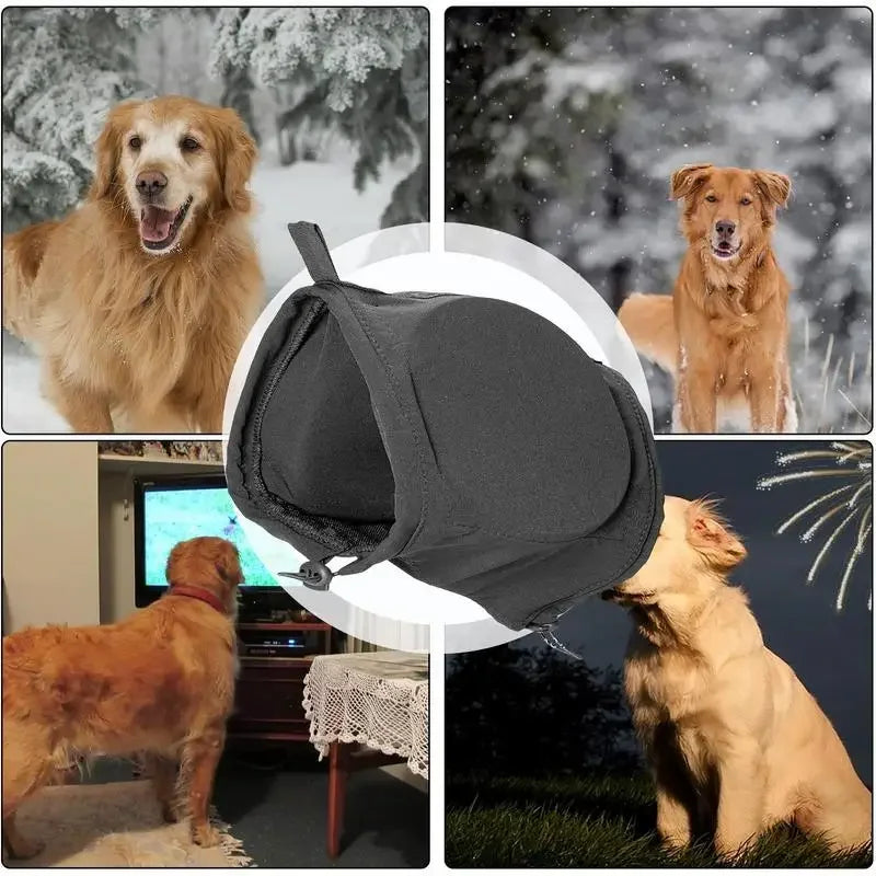 Innovato Design - Dog Earmuffs Noise Reduction Hearing Protection Multifunction Hoodie
