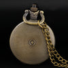 Classic Pocket Watch with Aquila Eagle American Flag