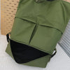 Black/Gray Dry and Wet Separator 20 to 35 Litre Fitness Backpack with Shoe Compartment