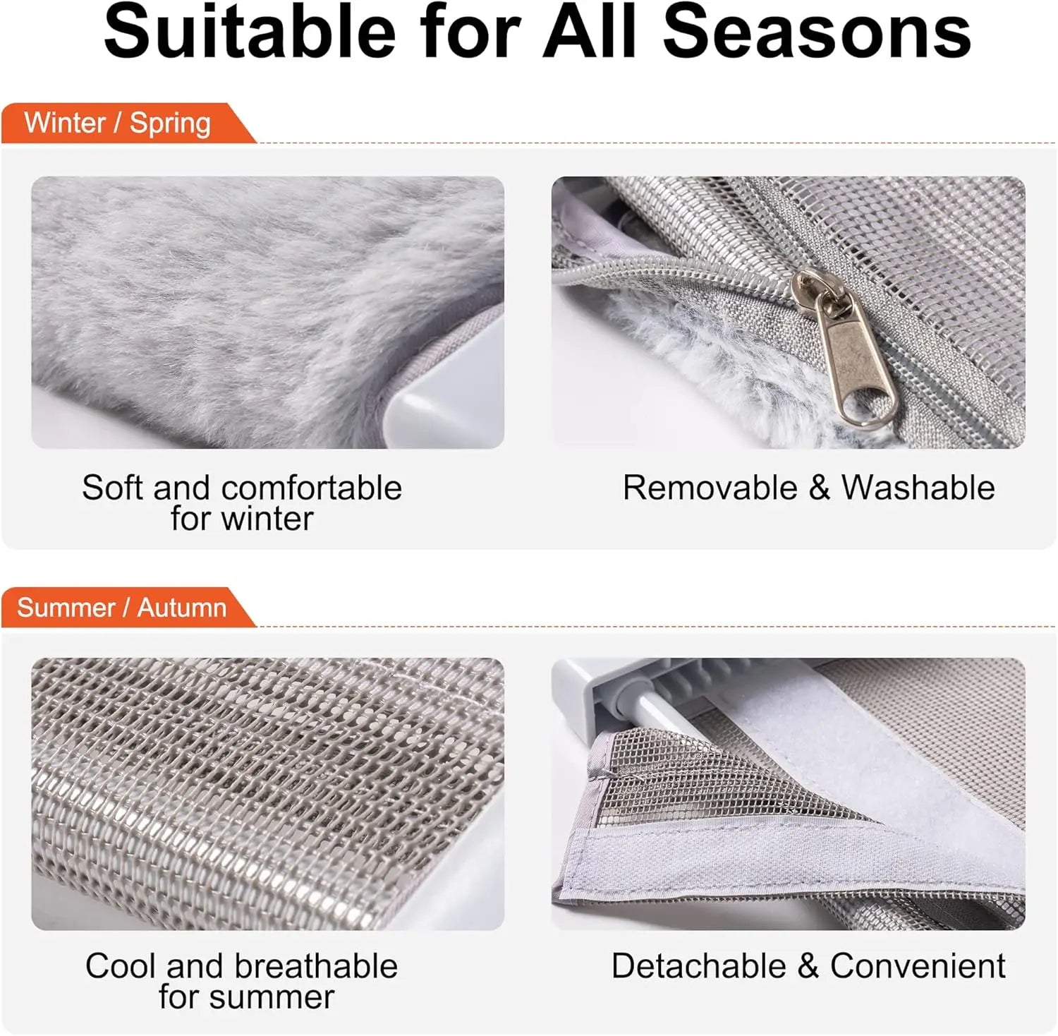 Innovato Design - Adjustable Cat Window Perch Hammock Bed Easy to Install