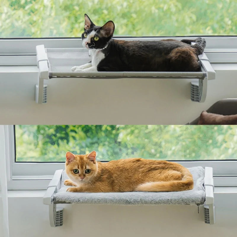 Innovato Design - Adjustable Cat Window Perch Hammock Bed Easy to Install
