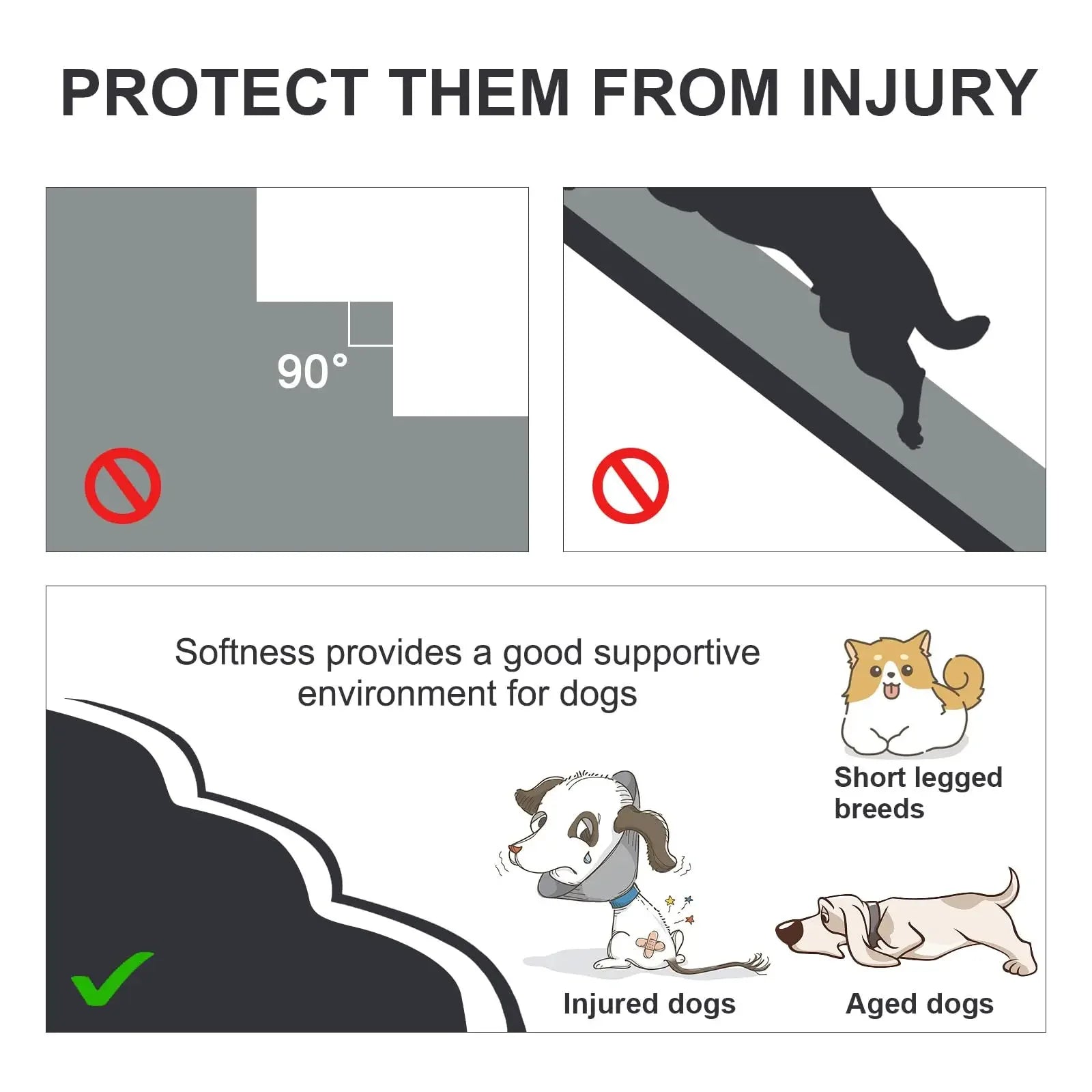 Innovato Design - Soft Foam Pet Stairs Climbing Ladder