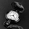 Classic Pocket Watch with Aquila Eagle American Flag